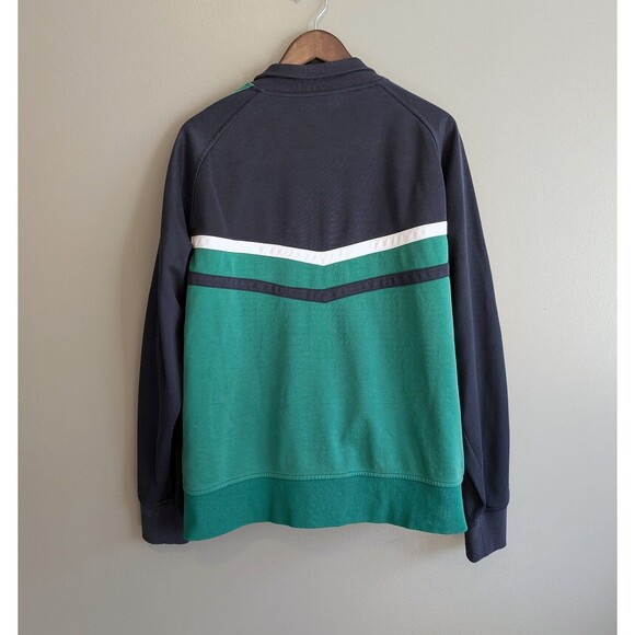 Urban Pipeline Size XL Track Jacket Zip Up Green Blue Mens Extra Large Stripe - Picture 5 of 5